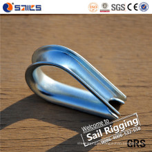 Construction Used Lifting Wire Rope Thimble Hardware